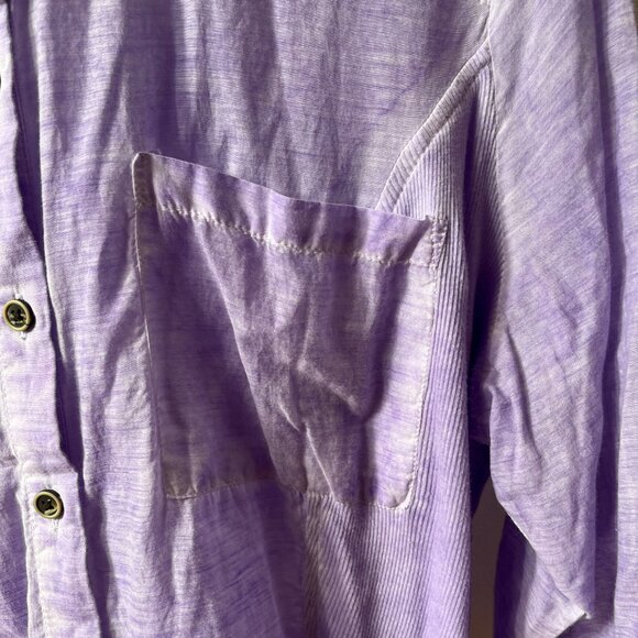 Petite xl women's lavender blouse by style & co - Picture 2 of 5